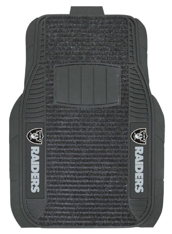 Las Vegas Raiders Car Mats Deluxe Set