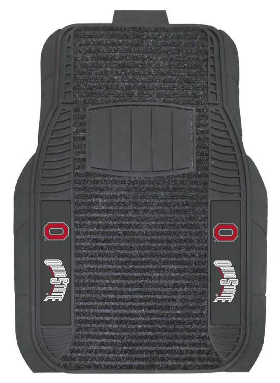 Ohio State Buckeyes Car Mats - Deluxe Set