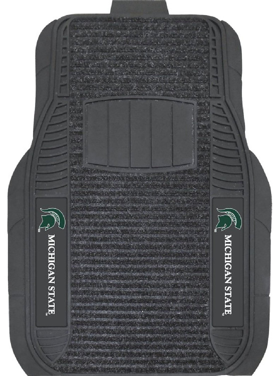 Michigan State Spartans Car Mats - Deluxe Set