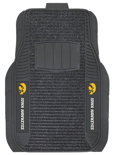 Fanmats Iowa Hawkeyes Car Mats - Deluxe Set -