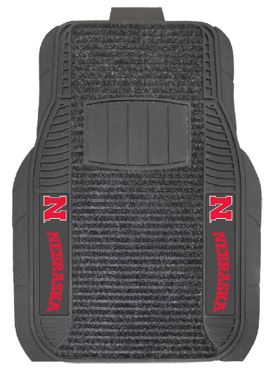 Nebraska Cornhuskers Car Mats - Deluxe Set