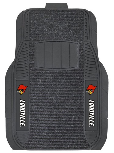 Fanmats Louisville Cardinals Car Mats - Deluxe Set -