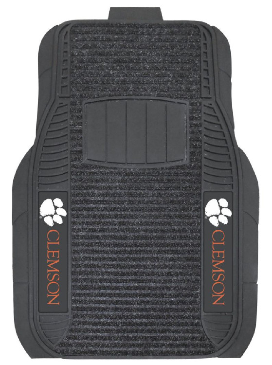 Clemson Tigers Car Mats - Deluxe Set