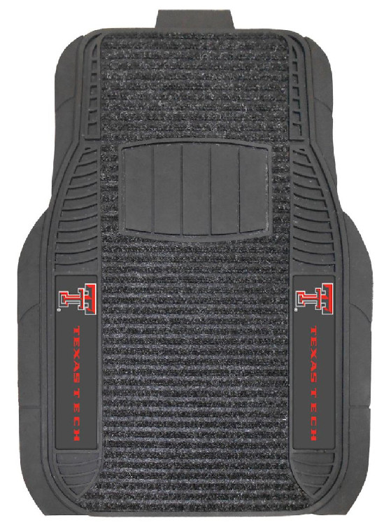 Texas Tech Red Raiders Car Mats - Deluxe Set