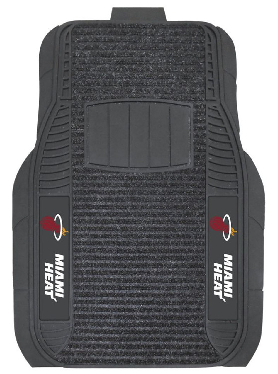 Miami Heat Car Mats - Deluxe Set