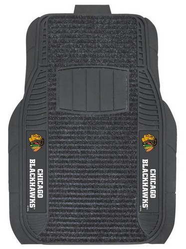 Fanmats Chicago Blackhawks Car Mats - Deluxe Set -