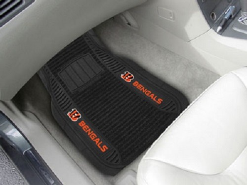 Fanmats Cincinnati Bengals Car Mats Deluxe Set -