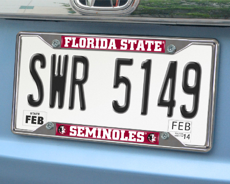 Florida State Seminoles Metal License Frame - FanMats