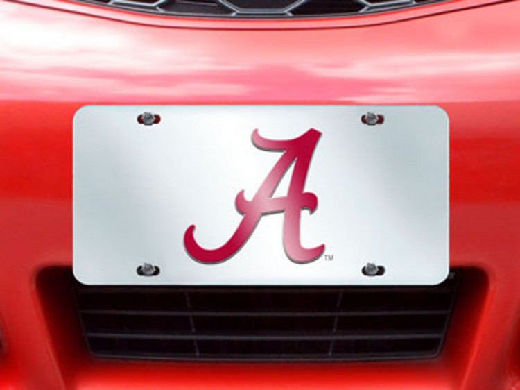 Alabama Crimson Tide License Plate - Inlaid - FanMats