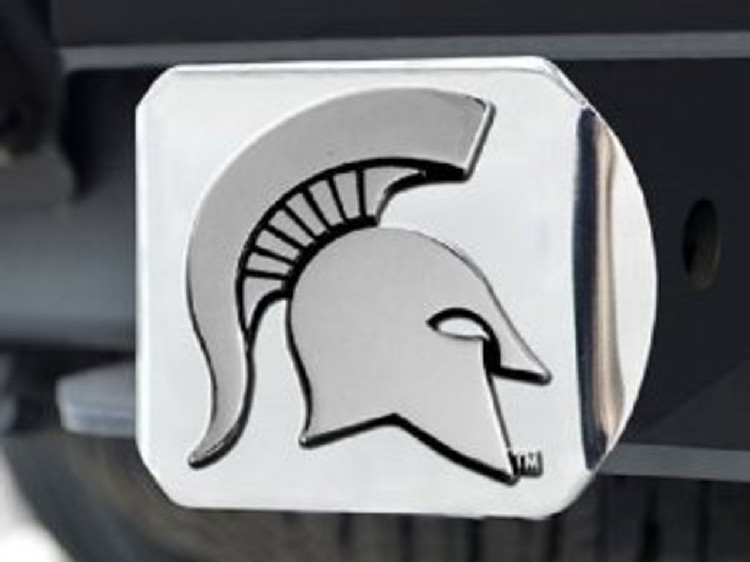 Michigan State Spartans Trailer Hitch Cover - FanMats