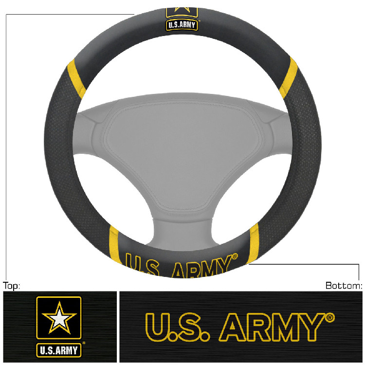 US Army Steering Wheel Cover Mesh/Stitched