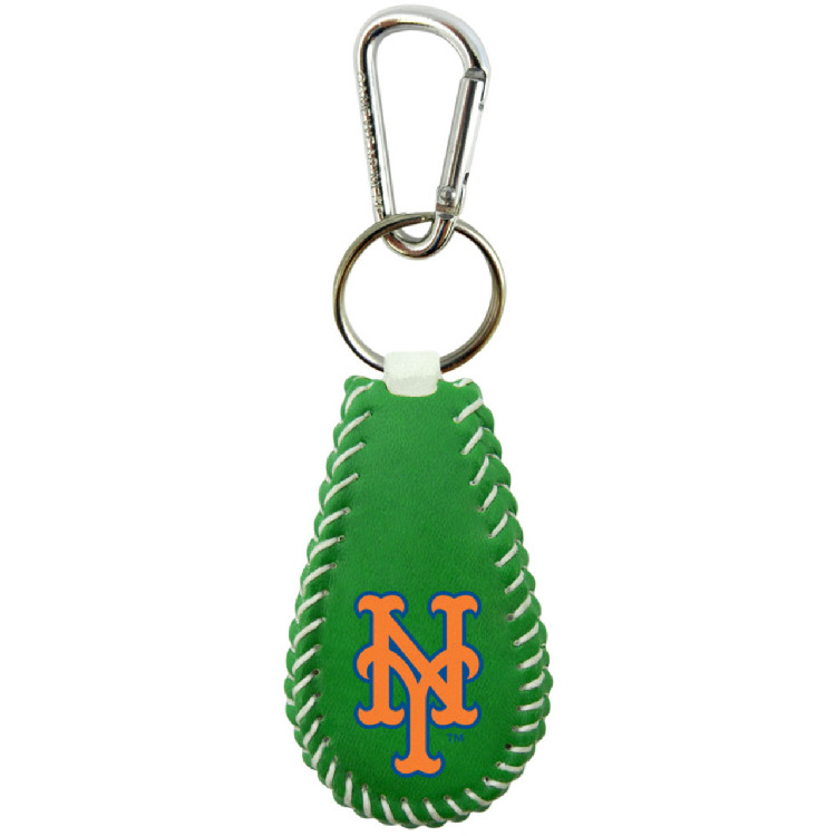 New York Mets Keychain Baseball St. Patrick's Day CO