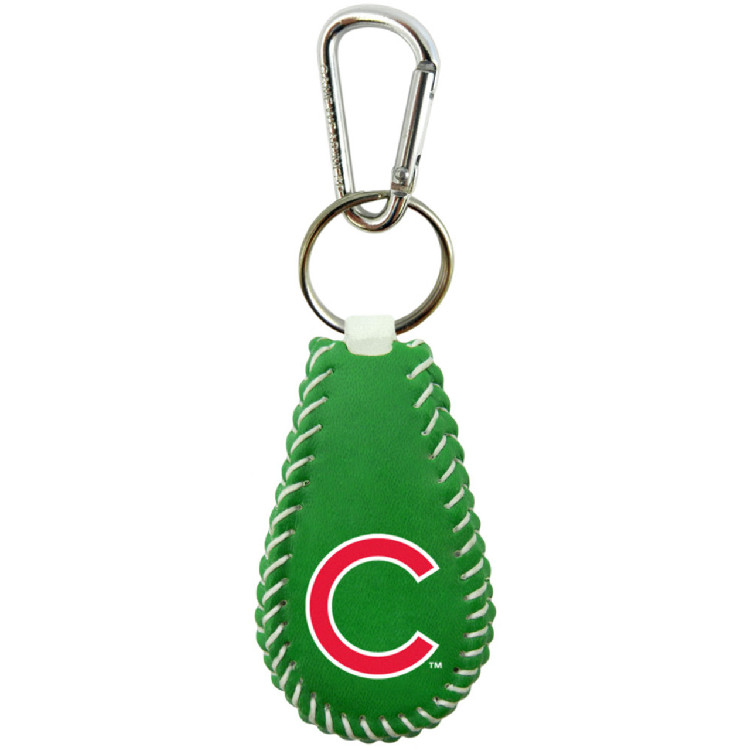 Chicago Cubs Keychain Baseball St. Patrick's Day CO