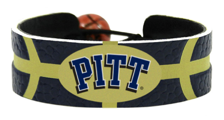 Pittsburgh Panthers Team Color Basketball Bracelet  CO