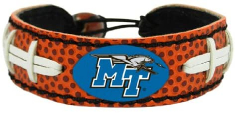 Middle Tennessee State Blue Raiders Bracelet Classic Football CO