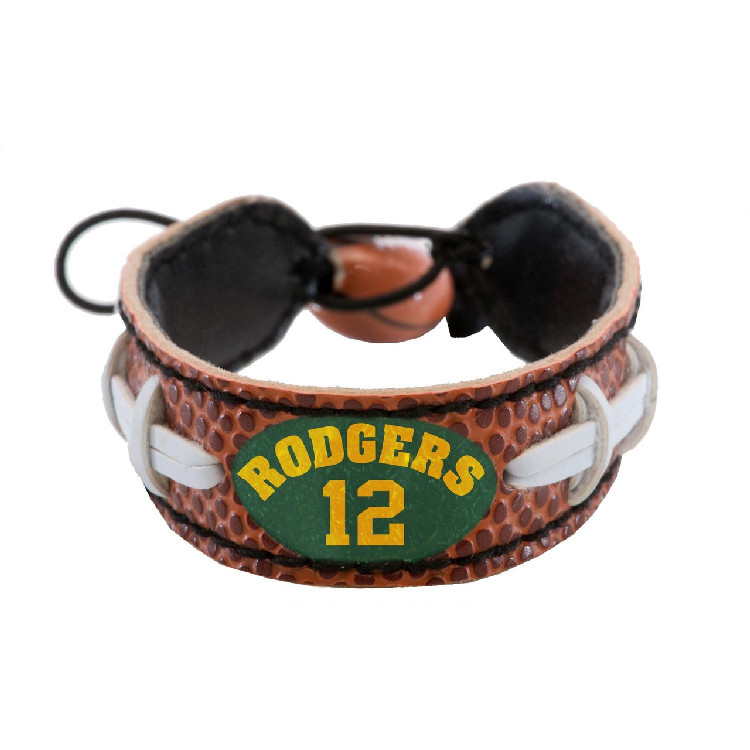 Green Bay Packers Bracelet Classic Football Aaron Rodgers