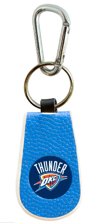 Oklahoma City Thunder Keychain Team Color Basketball CO