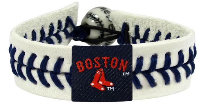 Boston Red Sox Bracelet Boston And Sox Logo Genuine Baseball CO