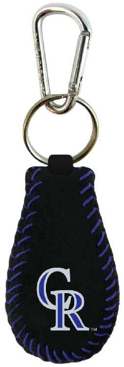 Colorado Rockies Keychain Team Color Baseball CO