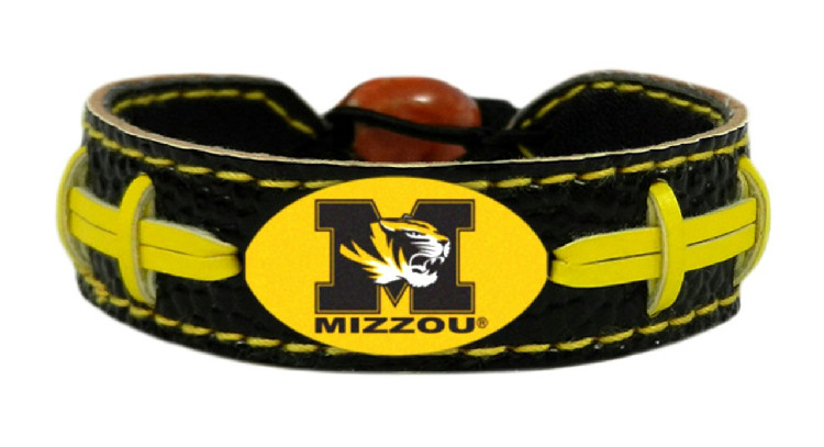 Missouri Tigers Bracelet Team Color Football CO