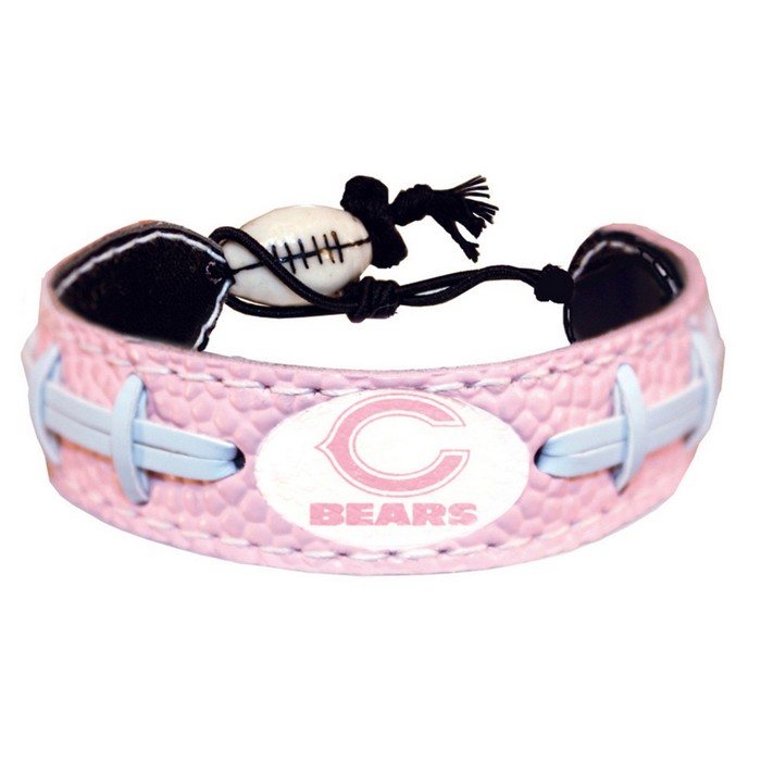 Chicago Bears Bracelet Pink Football CO