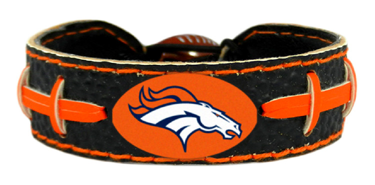 Denver Broncos Bracelet Team Color Football CO