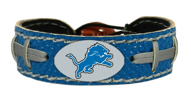 Detroit Lions Bracelet Team Color Football CO
