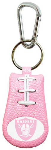 Gamewear Las Vegas Raiders Keychain Pink Football CO