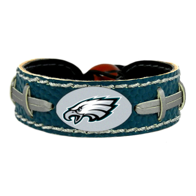 Philadelphia Eagles Bracelet Team Color Football CO