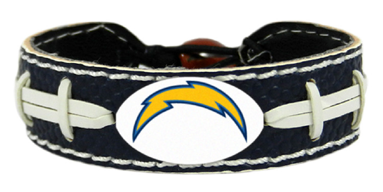 Los Angeles Chargers Bracelet Team Color Football CO