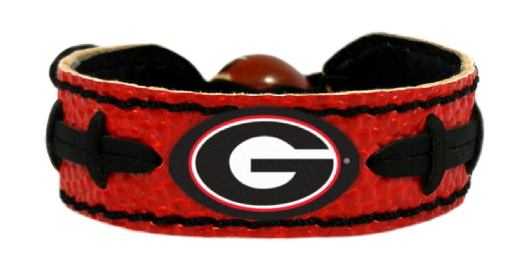 Georgia Bulldogs Power G Classic Football Bracelet