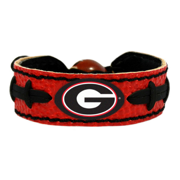 Georgia Bulldogs Bracelet Team Color Football CO