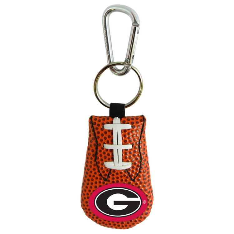 Georgia Bulldogs Keychain Classic Football Power G Logo CO