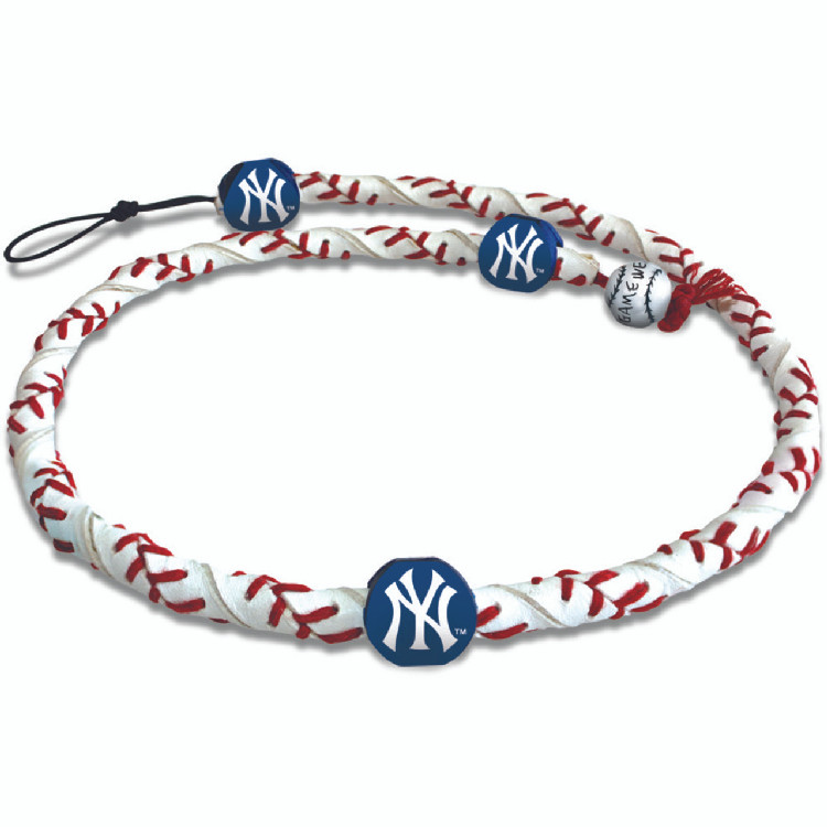 New York Yankees Necklace Frozen Rope Baseball CO