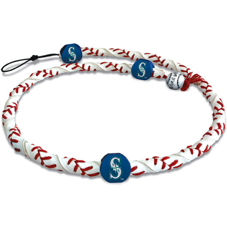 Seattle Mariners Classic Frozen Rope Baseball Necklace  CO