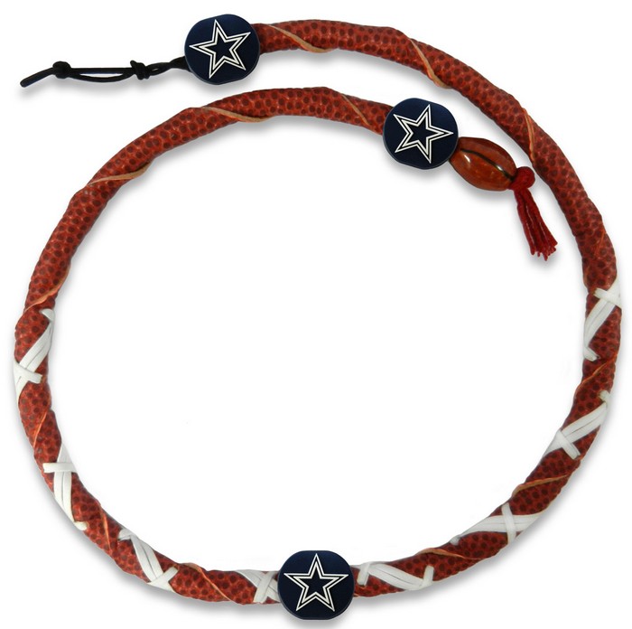 Dallas Cowboys Necklace Spiral Football CO