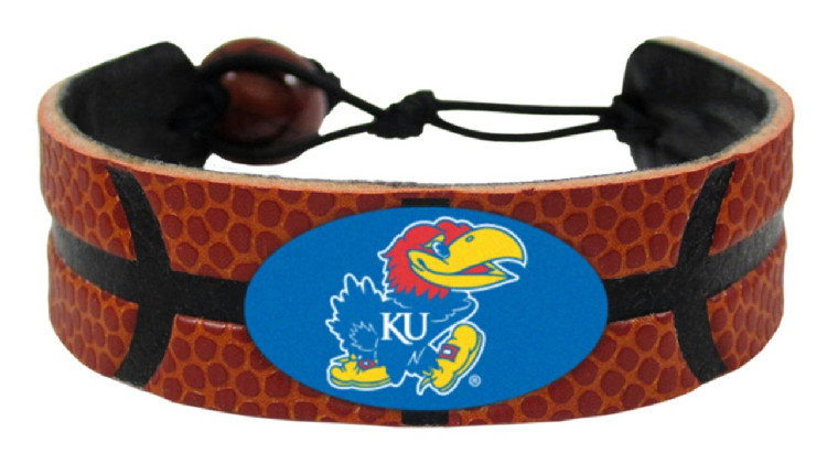 Kansas Jayhawks Bracelet Classic Basketball CO