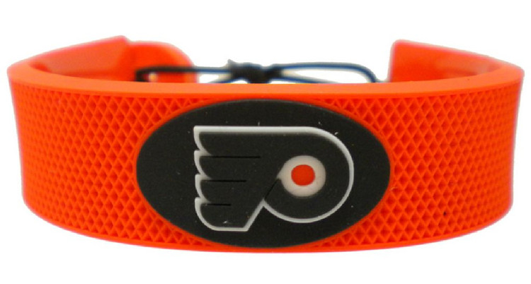 Philadelphia Flyers Bracelet Team Color Hockey CO