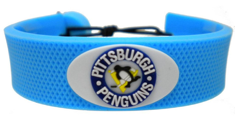 Pittsburgh Penguins Bracelet Team Color Hockey CO