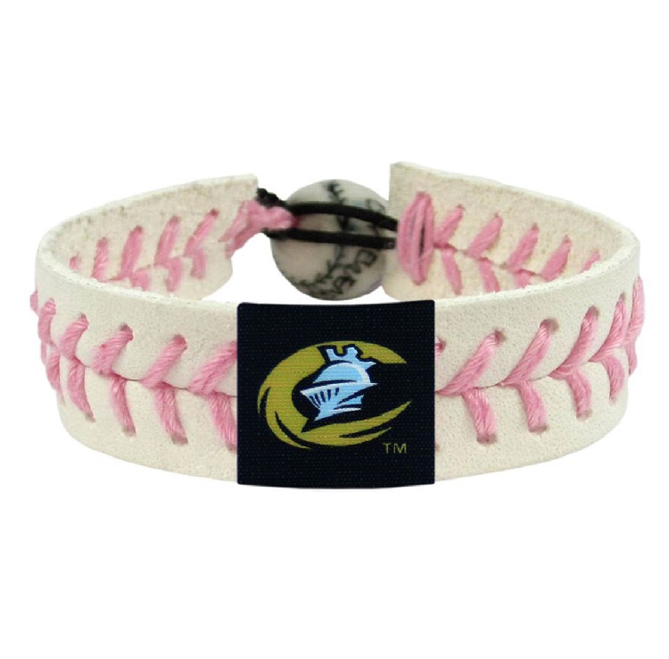 Charlotte Knights Bracelet Baseball Pink CO