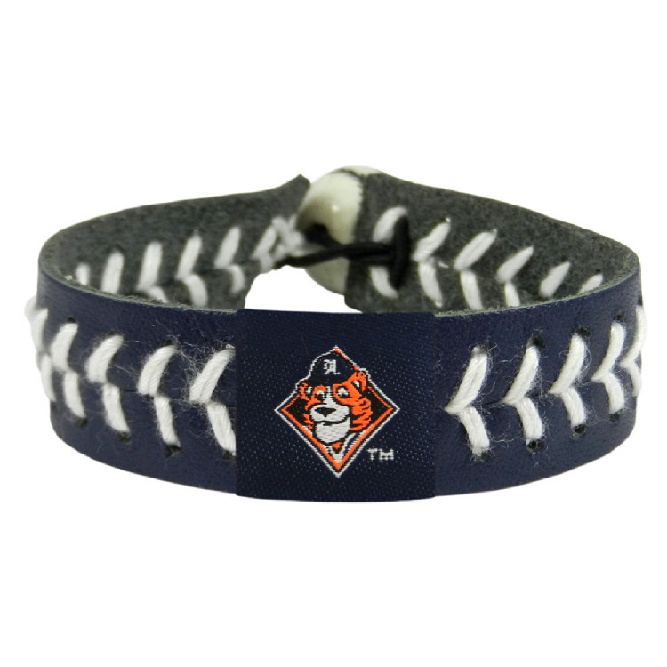 Detroit Tigers Bracelet Team Color Baseball Mascot CO