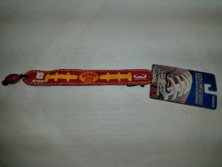 Kansas City Chiefs Bracelet Team Color Eric Berry Design CO