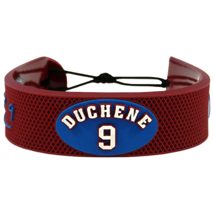 Colorado Avalanche Bracelet Team Color Jersey Matt Duchene Design CO