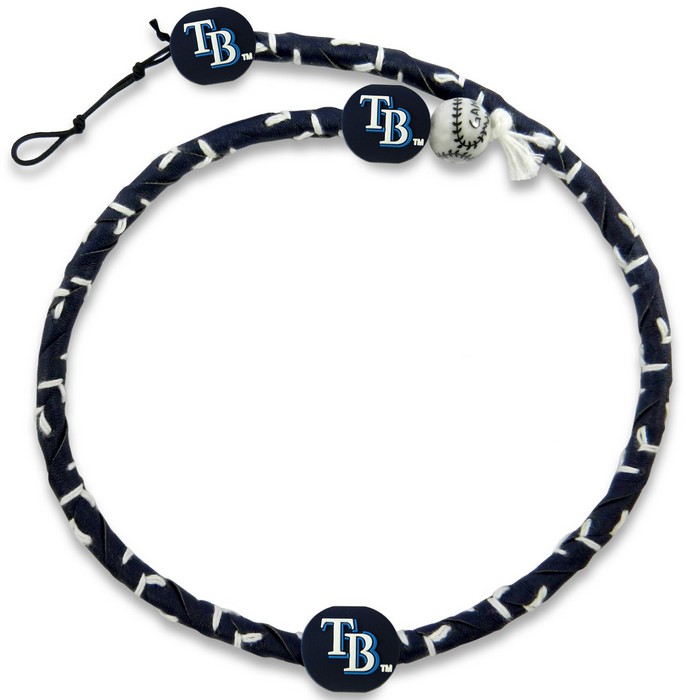 Tampa Bay Rays Team Color Frozen Rope Baseball Necklace