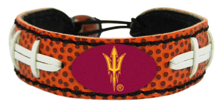 Arizona State Sun Devils Bracelet Classic Football Pitchfork Logo CO