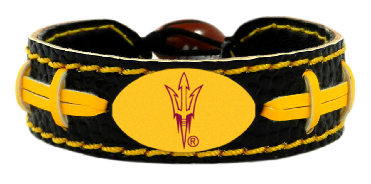 Arizona State Sun Devils Bracelet Team Color Football Pitchfork Logo CO