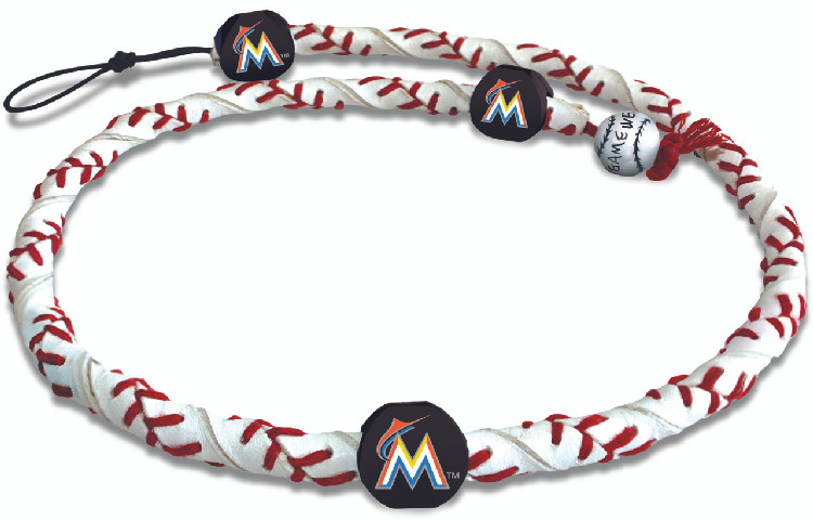 Miami Marlins Necklace Frozen Rope Classic Baseball CO