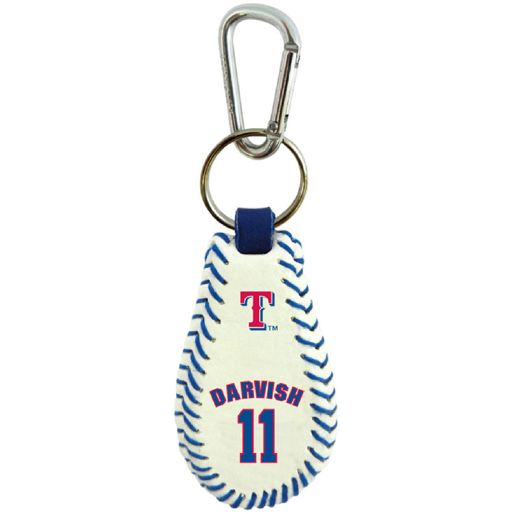 Texas Rangers Keychain Classic Baseball Yu Darvish CO