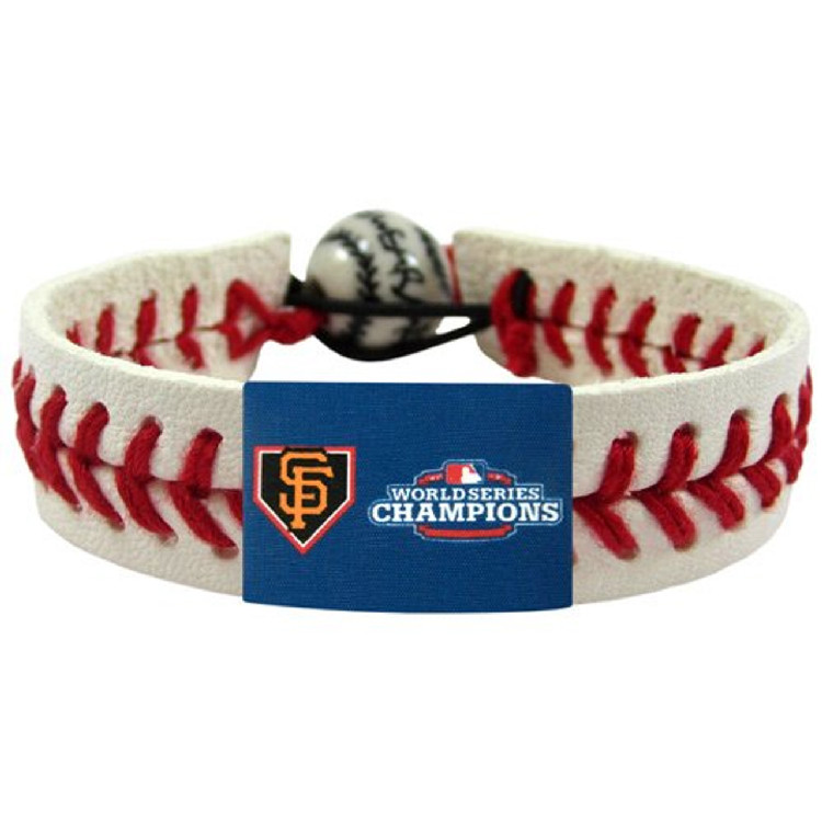 San Francisco Giants Bracelet Classic Baseball 2012 World Series Champ CO