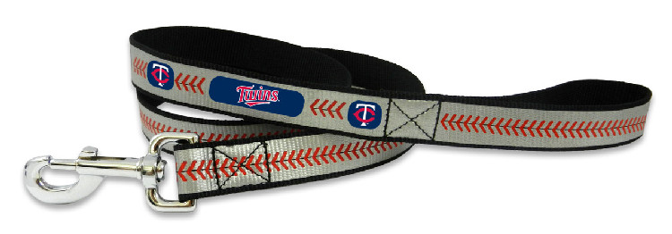 Minnesota Twins Pet Leash Reflective Baseball Size Small CO